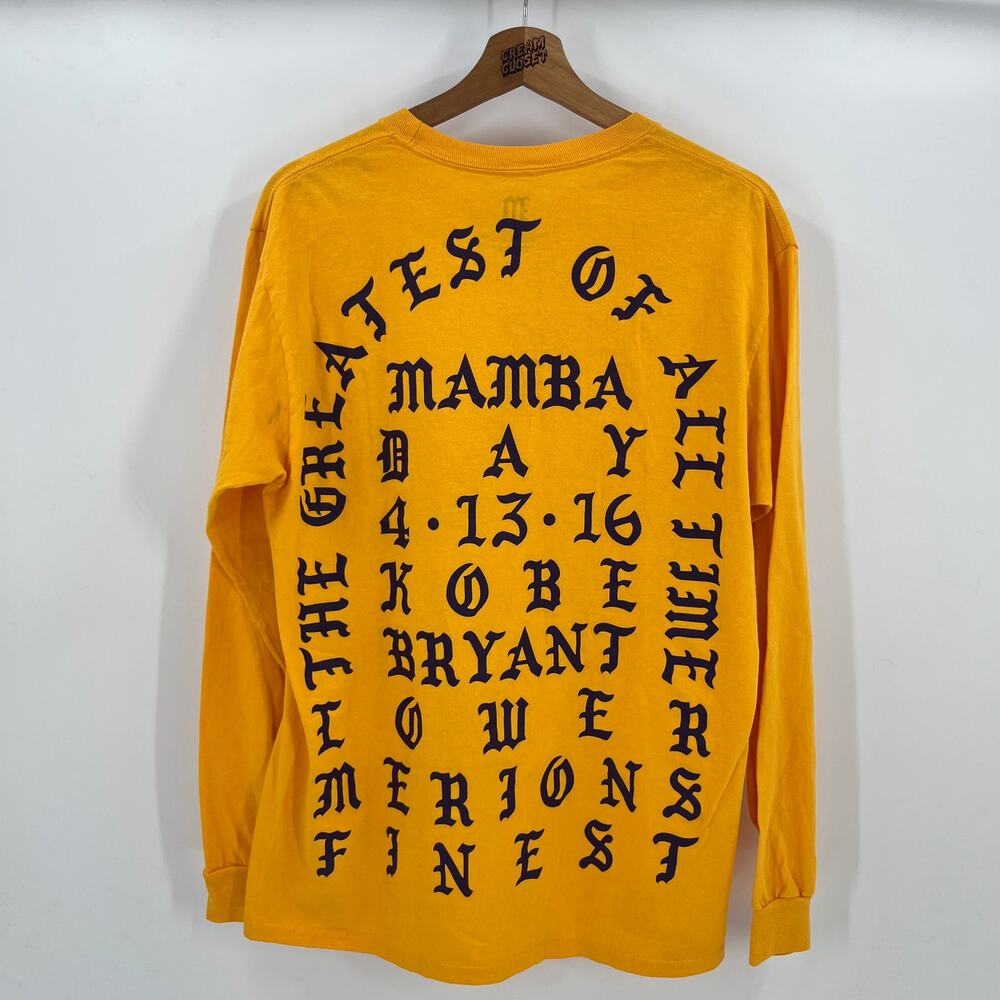 Kanye West Yeezy Ye I Feel like Kobe Mamba Day Life of Pablo Tour Merch Tee M